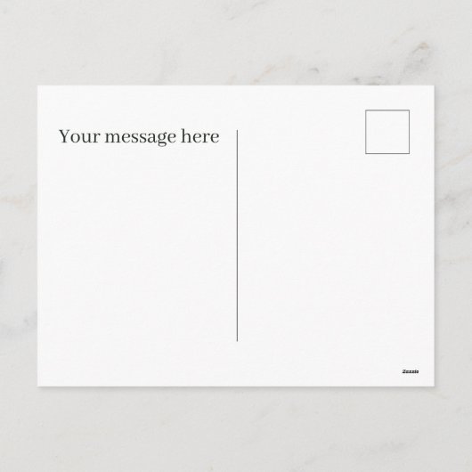 Feestelijke Kerst egel voeg bericht toe Feestdagenkaart (Achterkant)