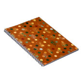 Feestelijke kerst en Nieuwjaar notitieboek (Rechterzijde)