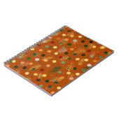 Feestelijke kerst en Nieuwjaar notitieboek (Linkerzijde)