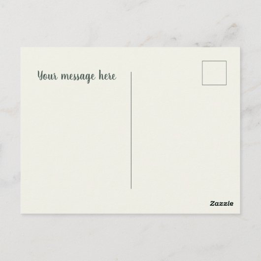 Feestelijke Kerst Engel toevoegen bericht Briefkaart (Achterkant)