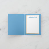 Feestelijke Kerst Engel toevoegen bericht Feestdagen Kaart (Binnen)