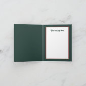 Feestelijke Kerst Engel toevoegen bericht Feestdagen Kaart (Binnen)