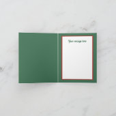 Feestelijke Kerst Engel toevoegen bericht Feestdagen Kaart (Binnen)