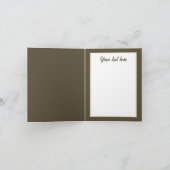 Feestelijke Kerst Engel waterverf tekst toevoegen Feestdagen Kaart (Binnen)