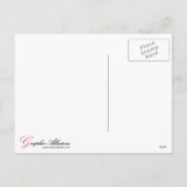 feestelijke kerst feestdagenkaart (Achterkant)