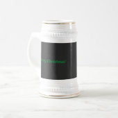 Feestelijke Kerst Gedrukt Barware Perfect Bierpul (Voorkant links)