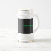 Feestelijke Kerst Gedrukt Barware Perfect Bierpul (Voorkant rechts)