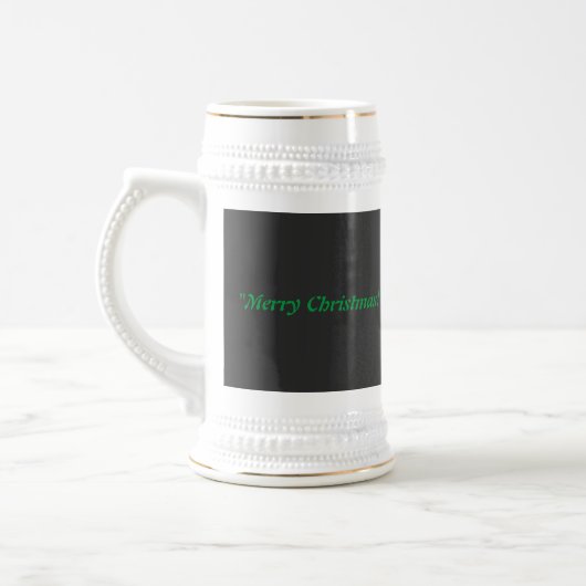 Feestelijke Kerst Gedrukt Barware Perfect Bierpul (Links)