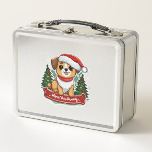 Feestelijke Kerst Hond Ontwerp Vakantie Huisdier K