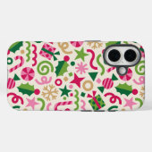 Feestelijke Kerst iPhone / iPad hoes (Achterkant (horizontaal))