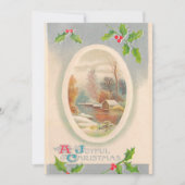 feestelijke kerst kaart (Voorkant)