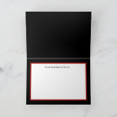 feestelijke kerst kabouter toevoegen sentiment Vak Feestdagen Kaart (Binnen)