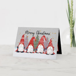 feestelijke kerst kabouter toevoegen sentiment Vak Feestdagen Kaart