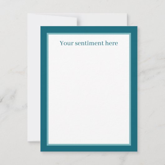 feestelijke kerst - kerstdame voegt gevoel toe notitiekaartje (Achterkant)