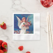 feestelijke kerst-kerstfeestdag servet (Insitu)