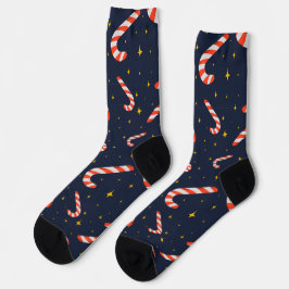 Feestelijke Kerst Kerststok sokken