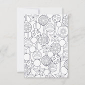 Feestelijke Kerst kinder kleurstof Kaart (Voorkant)