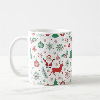 "Feestelijke Kerst Koffie Mok" Koffiemok