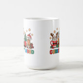 Feestelijke kerst koffiebekers met speelse Design Koffiemok (Center)
