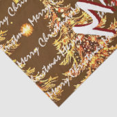 Feestelijke Kerst Luxe Kerstbomen Tissuepapier (Detail)
