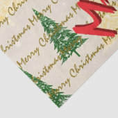 Feestelijke Kerst Luxe Kerstbomen Tissuepapier (Detail)