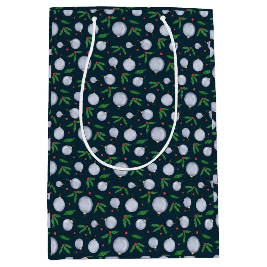 feestelijke kerst medium cadeauzakje (Voorkant)