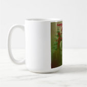 Feestelijke kerst Mok cadeau – Cheer in elk slokje (Links)