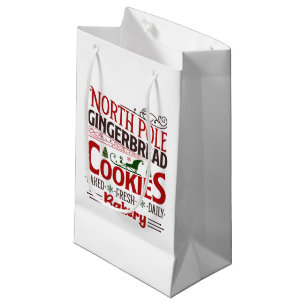 Feestelijke Kerst Noordpool Gingerbread koekjes Klein Cadeauzakje