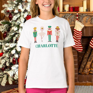 Feestelijke Kerst Notenkraker Ballerina T-shirt