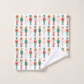 Feestelijke kerst Notenkraker Kerstmis Bad Handdoek (Wasdoekje)