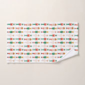 Feestelijke kerst Notenkraker Kerstmis Bad Handdoek (Handdoek)