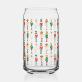 Feestelijke kerst Notenkraker Kerstmis Blikvorm Glas (Voorkant)