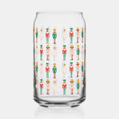 Feestelijke kerst Notenkraker Kerstmis Blikvorm Glas (Rechts)