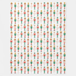 Feestelijke kerst Notenkraker Kerstmis Fleece Deken