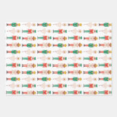 Feestelijke kerst Notenkraker Kerstmis Inpakpapier Vel (Voorkant)