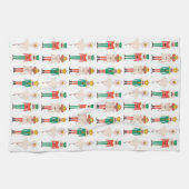 Feestelijke kerst Notenkraker Kerstmis Theedoek (Horizontaal)