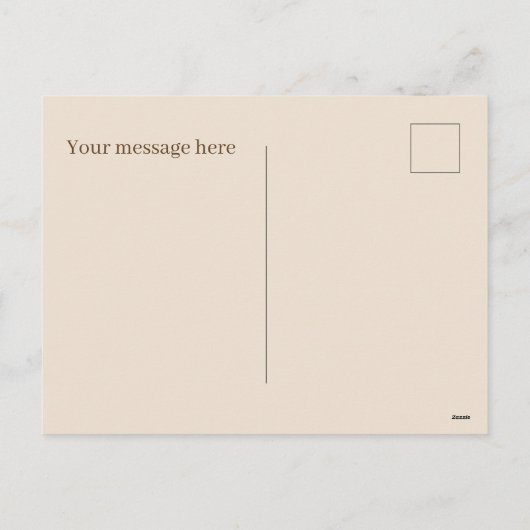 Feestelijke kerst peperkoek bakkerij feestdagenkaart (Achterkant)