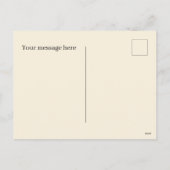 Feestelijke Kerst peperkoek bedrijf voeg bericht t Feestdagenkaart (Achterkant)