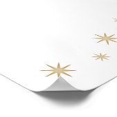 feestelijke kerst poster (Hoek)