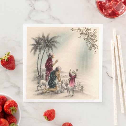 Feestelijke Kerst Religieus feest Servet (Insitu)