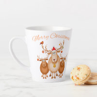 Feestelijke Kerst- Rendier-Mok