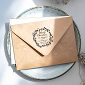 Feestelijke Kerst Rubberstempel