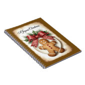 Feestelijke Kerst Schrijfjournaal Notitieboek (Rechterzijde)