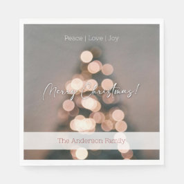 Feestelijke Kerst Servet – Warm Kerst ontwerp