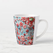 Feestelijke Kerst Snoep Koffie Latte Mok (Rechts)