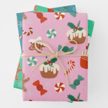 Feestelijke Kerst Sweet Treats Patroon