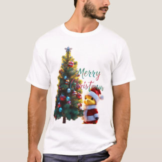 Feestelijke kerst T-shirt: vieren in stijl! T-shirt