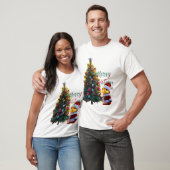 Feestelijke kerst T-shirt: vieren in stijl! T-shirt (Unisex)