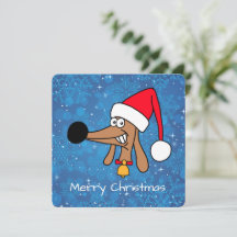 Feestelijke Kerst Teckel Hond