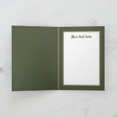 Feestelijke Kerst waterverf sneeuwman Kaart (Binnen)